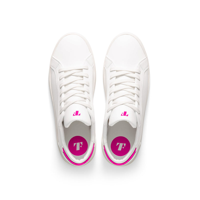 Men's Lace Up | White-Hot Pink