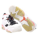 AIR JORDAN Sneaker Trainers White Synthetic Boys UK 6