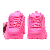 FILA Sneaker Trainers Pink Synthetic Girls UK 2.5