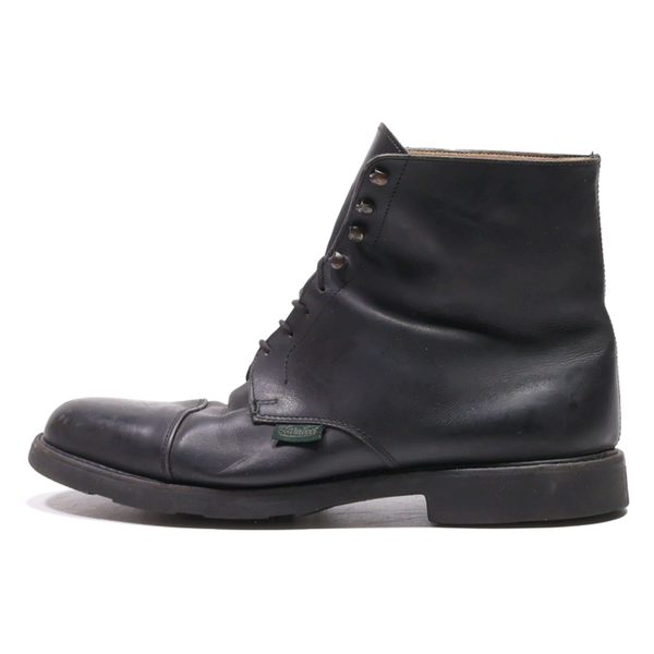 LANABOOT Lace-Up Boots Black Leather Womens UK 6.5