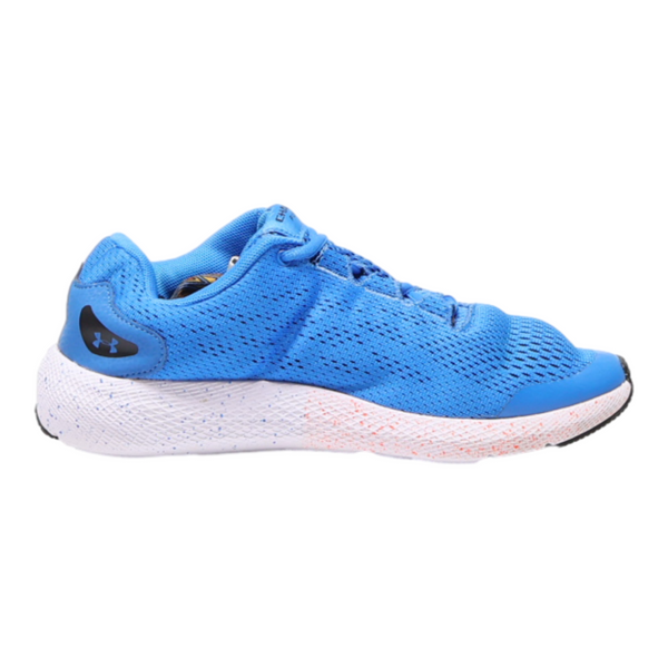 UNDER ARMOUR Sneaker Trainers Blue Synthetic Boys UK 5.5