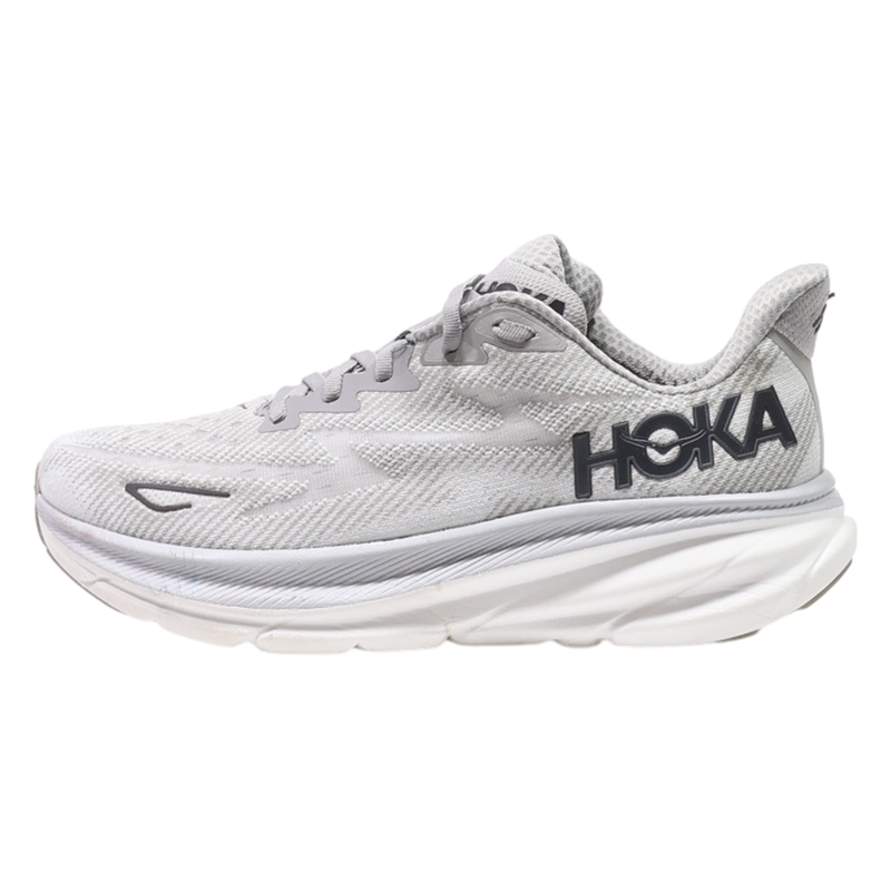HOKA ONE ONE Sneaker Trainers Grey Synthetic Mens UK 8.5