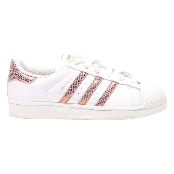 ADIDAS Sneaker Trainers White Synthetic Womens UK 5.5