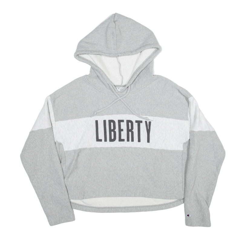 CHAMPION Liberty Hoodie Grey Pullover Womens L