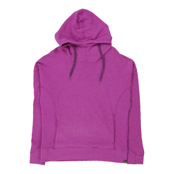 The North Face Hoodie - Medium Purple Cotton Blend