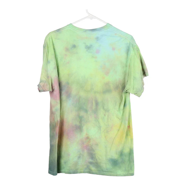 Michigan University Gildan Tie-Dye T-Shirt - Large Green Cotton