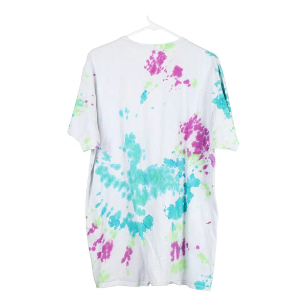 Fruit Of The Loom Tie-Dye T-Shirt - XL Multicoloured Cotton