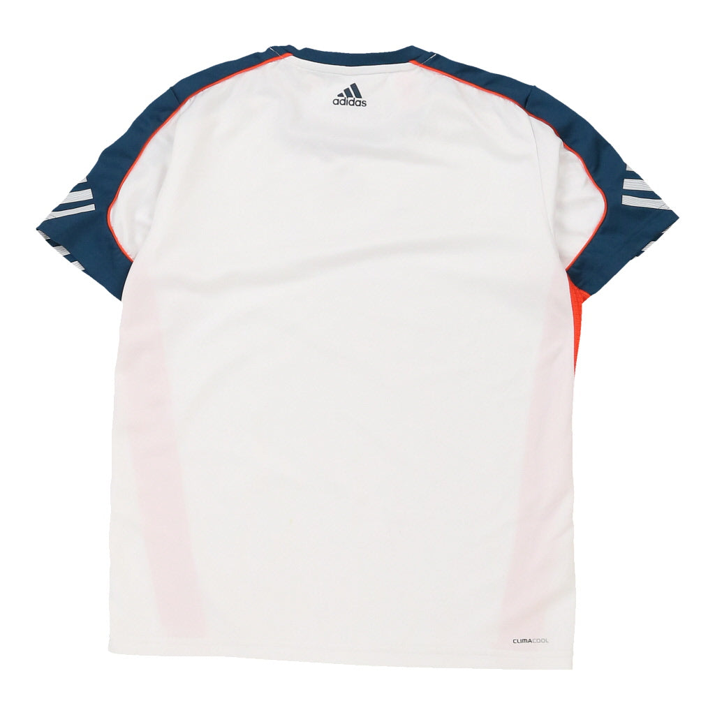 Age 13-14, Roland Garros Paris Adidas Sports Top - Large White Polyester