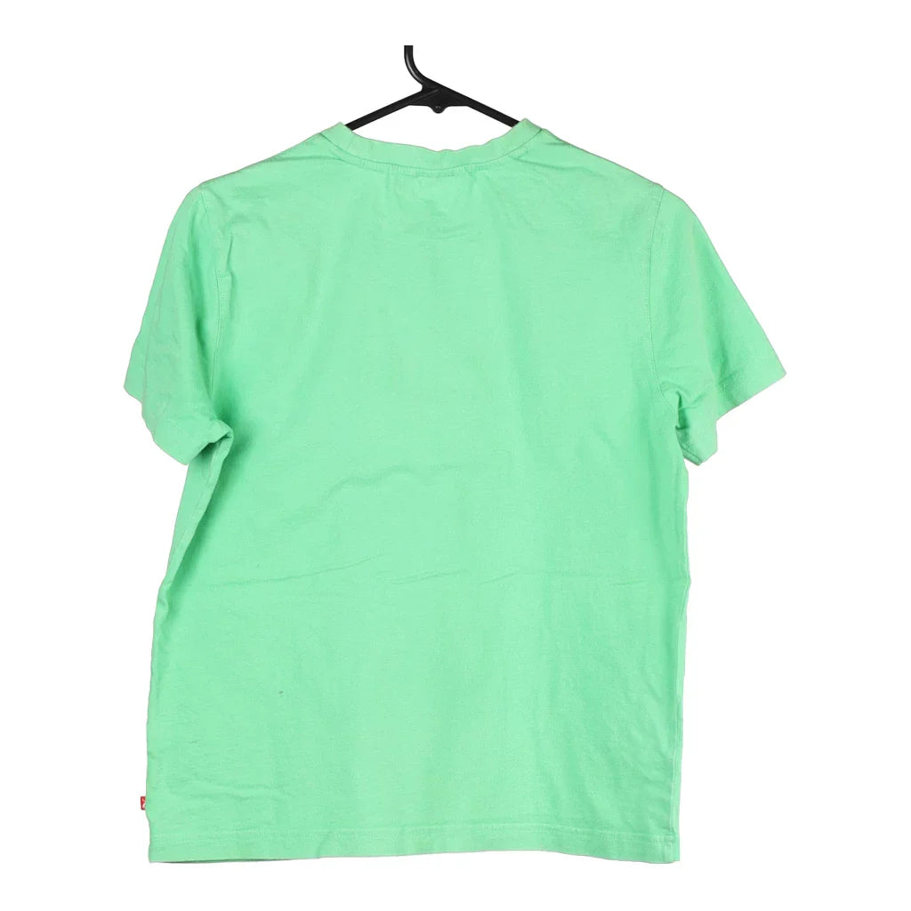 Age 11-12 Puma T-Shirt - XL Green Cotton