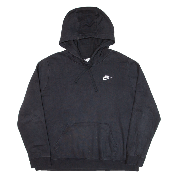 NIKE Mens Black Hoodie Pullover XL
