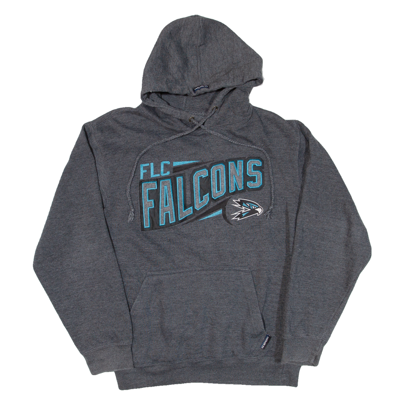 Falcons Mens Grey Hoodie Pullover USA M