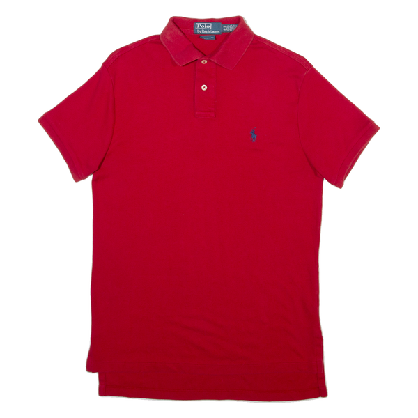 POLO RALPH LAUREN Mens Polo Shirt Red S