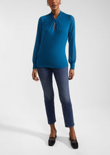 Ashley Top 0124/2192/9324l00 Lyons-Blue