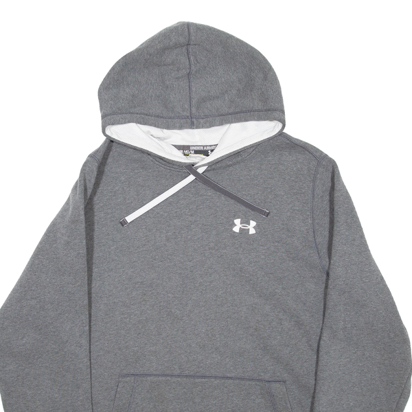 UNDER ARMOUR Mens Grey Hoodie M