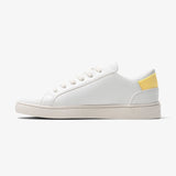 Men's Lace Up | White-Starstruck Yellow