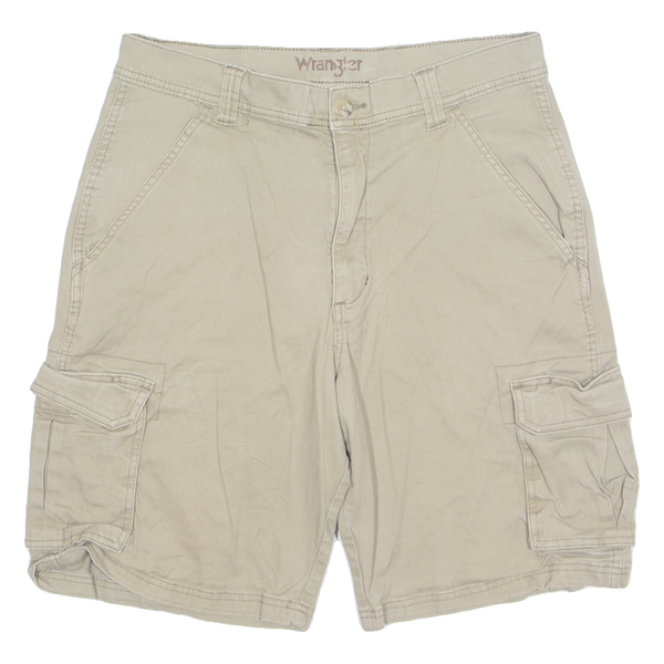 WRANGLER Mens Cargo Shorts Beige Regular M W32