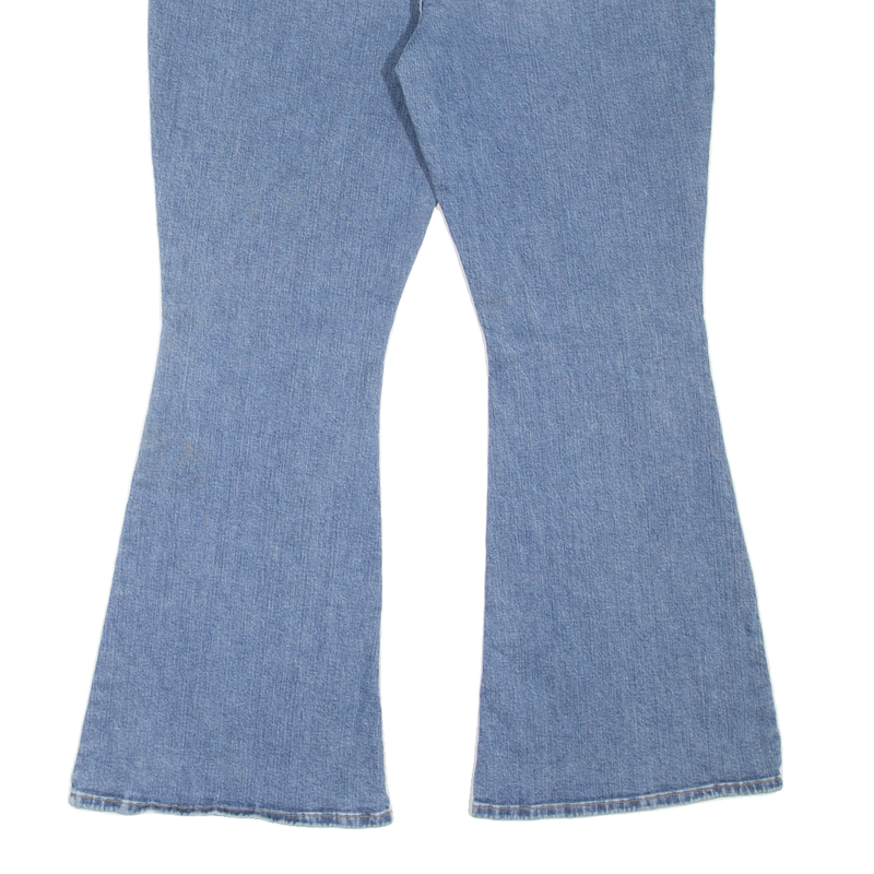 LEE Womens Jeans Blue Regular Flared Denim W36 L30