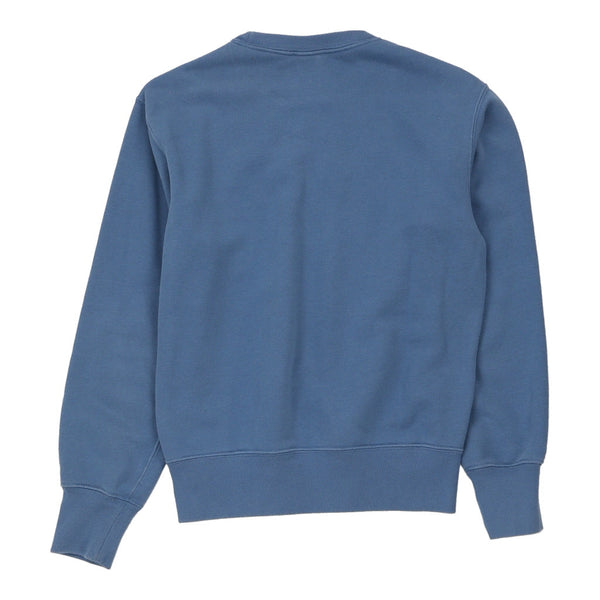 Mickey Mouse Uniqlo X Disney Cartoon Sweatshirt - 2XS Blue Cotton Blend