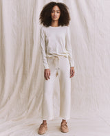 Tshirt The Long Sleeve Washed-White
