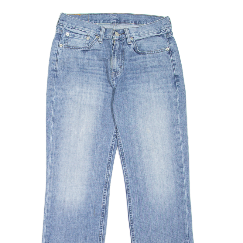 LEVI'S 514 Jeans Mens Blue Slim Straight Denim Stone Wash W29 L30