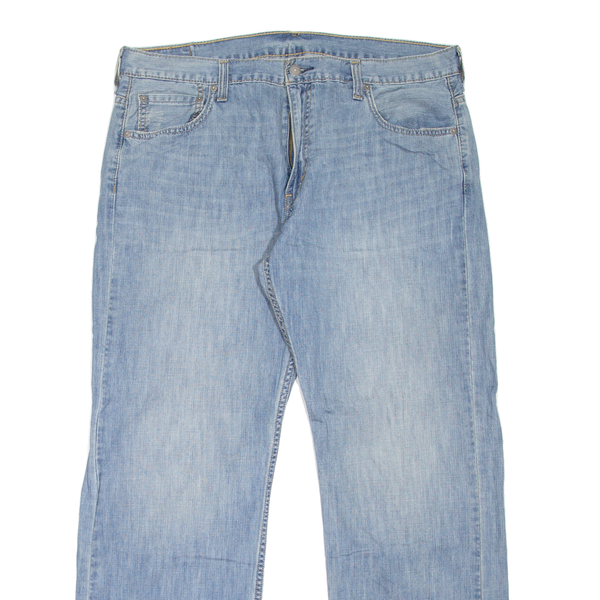 LEVI'S 569 Jeans Mens Blue Loose Straight Denim Stone Wash W36 L32