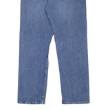 LEVI'S 505 Jeans Mens Blue Regular Straight Denim Stone Wash W36 L30