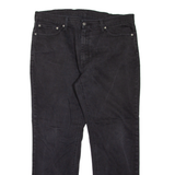 LEVI'S 541 Jeans Mens Black Athletic Tapered Denim W38 L32