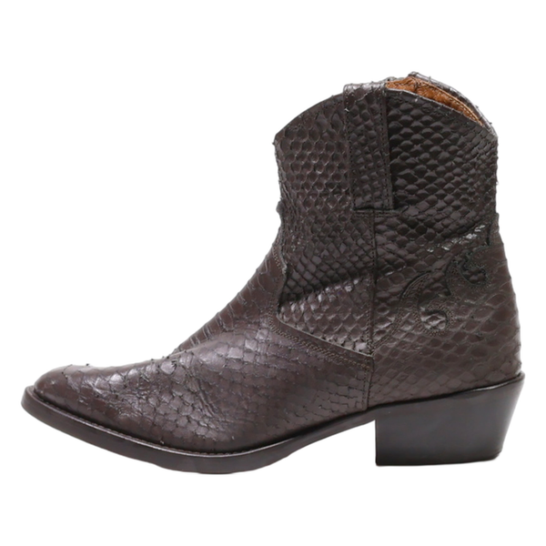 MASSIMO DUTTI Ankle Boots Brown Leather Womens UK 5
