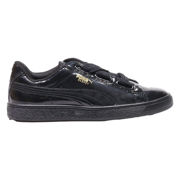 PUMA Sneaker Trainers Black Synthetic Womens UK 5