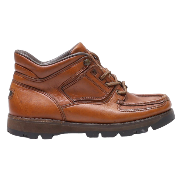 ROCKPORT Ankle Boots Brown Leather Womens UK 7
