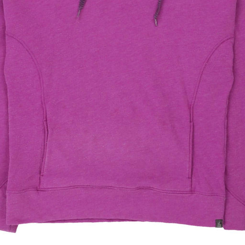 The North Face Hoodie - Medium Purple Cotton Blend