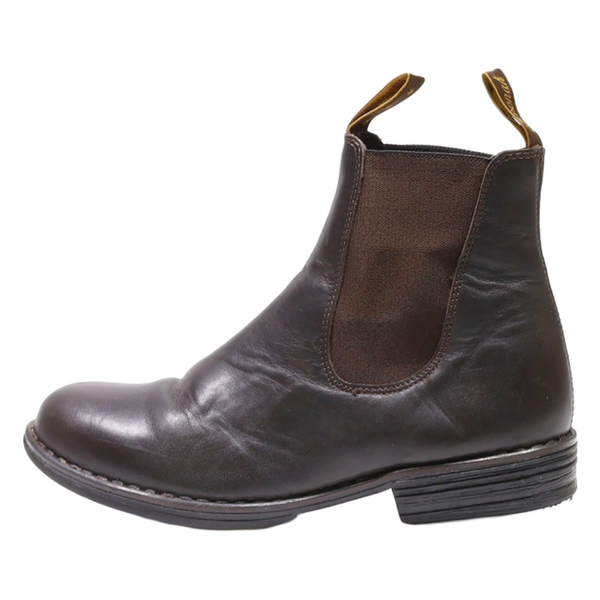Ankle Boots Black Leather Womens UK 5