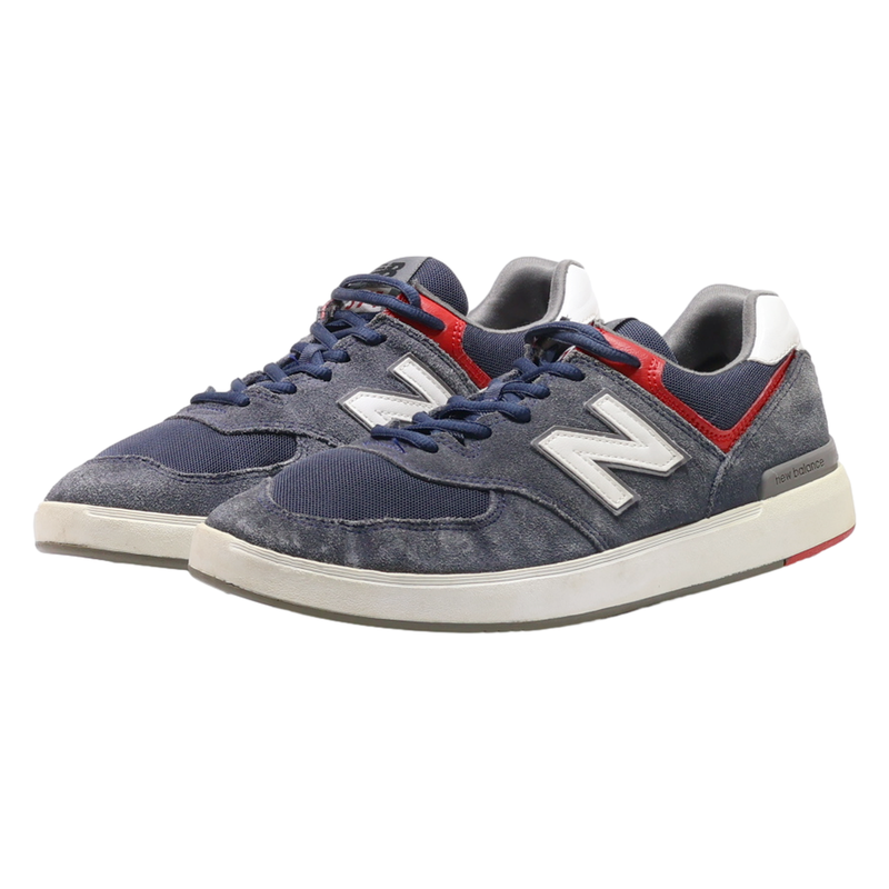 NEW BALANCE New Balance Numeric 574 Sneaker Trainers Grey Synthetic Mens UK 10