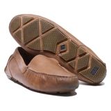 SPERRY Loafer Shoes Brown Leather Mens UK 10